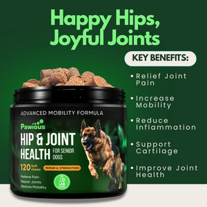 Hip and Joint Glucosamine Chews for Dogs