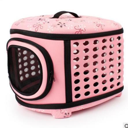 Foldable Pet Dog Cat Puppy Handbag Carrier Cage by Furr Baby Gifts