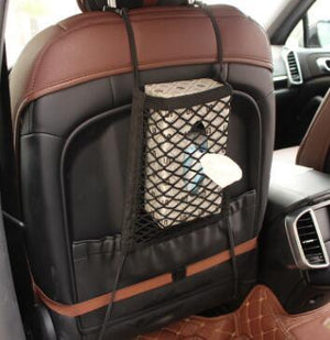 Universal Car Seat Storage And Barrier Net Organizer by Dog Hugs Cat