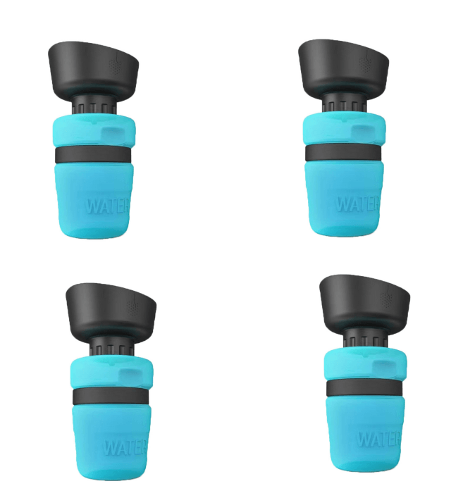 Pet Oasis: Foldable Dog Travel Water Bottle And Dispenser by Dog Hugs Cat