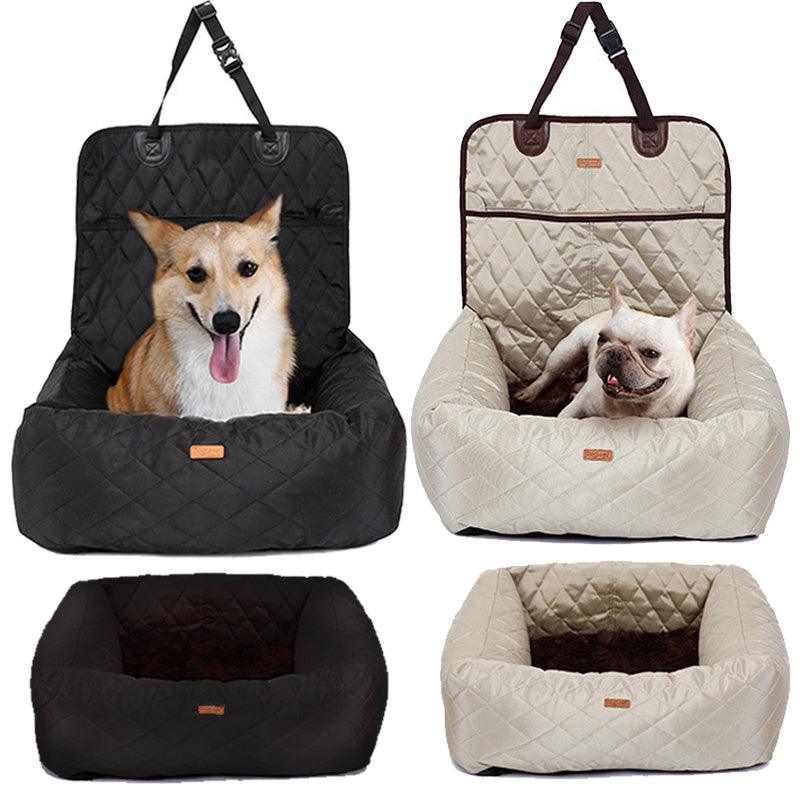 2-In-1 Pet Travel Bed: Portable And Versatile Dog Carrier And Car Seat by Dog Hugs Cat