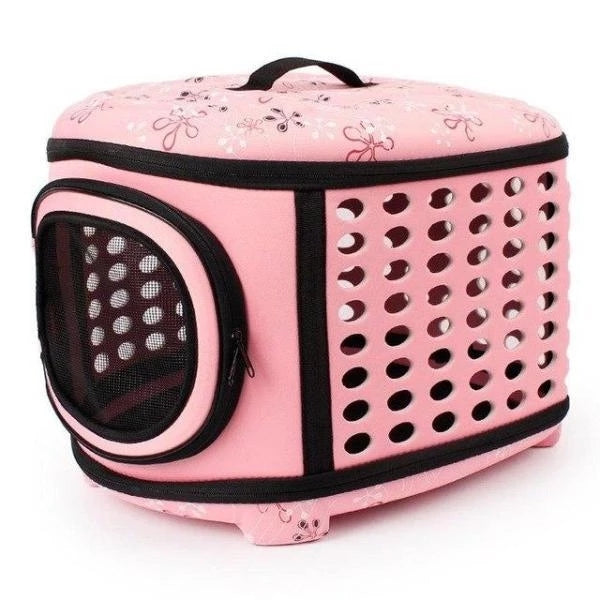 Foldable Pet Dog Cat Puppy Handbag Carrier Cage by Furr Baby Gifts