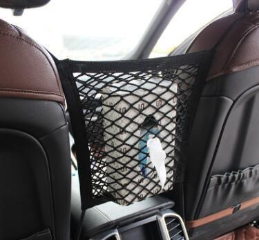 Universal Car Seat Storage And Barrier Net Organizer by Dog Hugs Cat