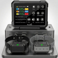 Wireless Dog Fence & Forbidden Area N5-F900Plus - High Precision, Set for 2 Dogs, Secure Up to 5 Acres, Circular Boundary