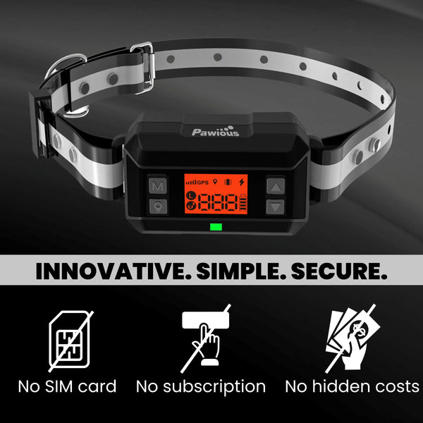 GPS Dog Fence F810+, 2nd Gen with GPS Signal Boost Chip and AI Scene Recognition