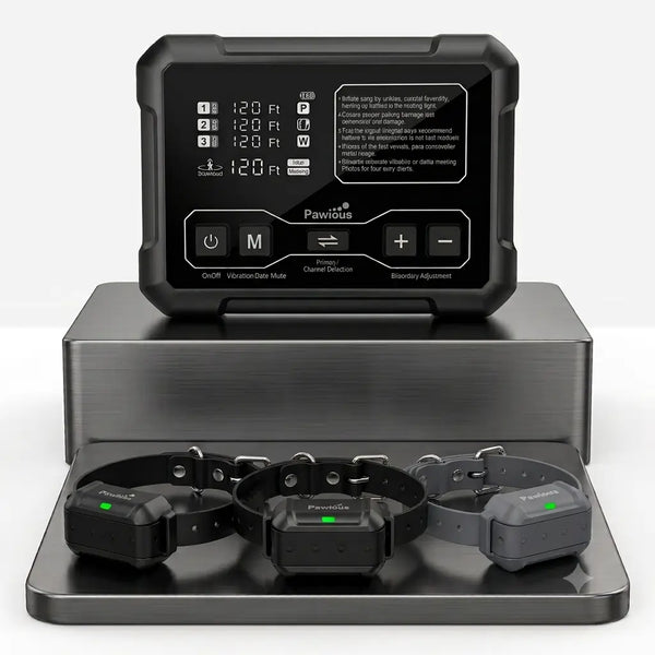 Wireless Dog Fence N5-F900 - High Precision, Secure Up to 5 Acres, Circular Boundary
