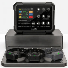 Wireless Dog Fence & Forbidden Area N5-F900Plus - High Precision, Set for 3 Dogs, Secure Up to 5 Acres, Circular Boundary