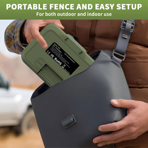 Wireless Dog Fence F910 Stay & Play - Secure Up to 5 Acres, Contain 1-3 Dogs, Forbidden Area Mode