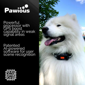 GPS Dog Fence F810+, 2nd Gen with GPS Signal Boost Chip and AI Scene Recognition
