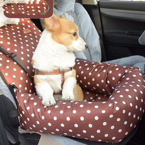 Pet Travel Car Seat - Cozy And Portable Kennel For Small And Medium-Sized Dogs by Dog Hugs Cat