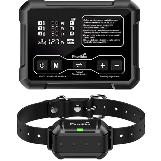 Wireless Dog Fence F900 - High Precision, Secure Up to 5 Acres, Perfect for Homeowners