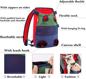 Cat Dog Carrier Front Backpack by Furr Baby Gifts