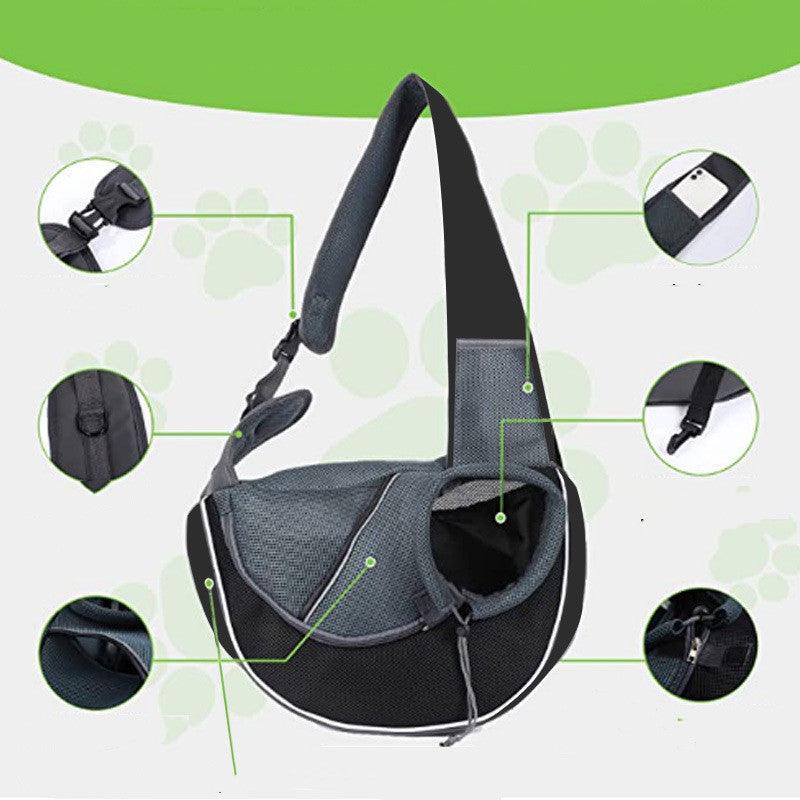 Venture Out With Your Pooch In Style With The Sidestep Dog Carrier Bag by Dog Hugs Cat