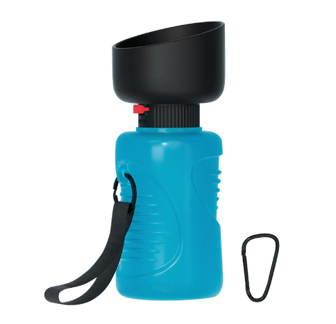 Pet Oasis: Foldable Dog Travel Water Bottle And Dispenser by Dog Hugs Cat