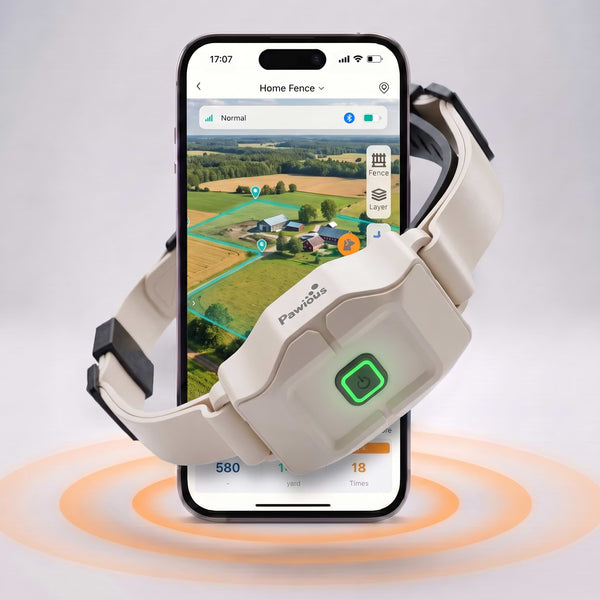 Pawious™ XEdge GPS Dog Fence - Advanced Virtual Boundary System