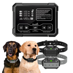 Wireless Dog Fence F900 - High Precision, Control Up to 3 Dogs, Secure Up to 1 Acre, Perfect for Homeowners