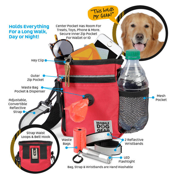 Day/Night Walking Bag (All Size Dogs) by Furr Baby Gifts