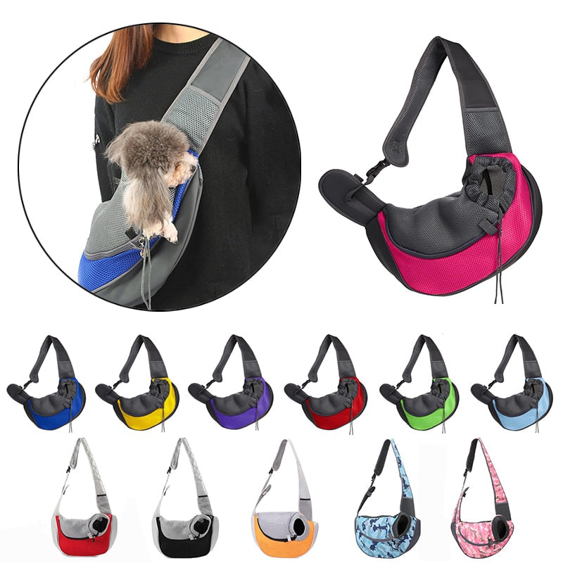 Breathable Pet Carrier Handbag Pouch Sling by Furr Baby Gifts