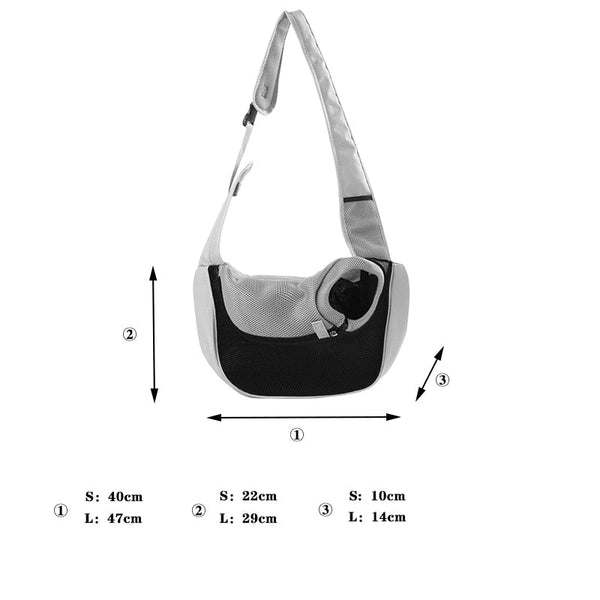 Breathable Pet Carrier Handbag Pouch Sling by Furr Baby Gifts