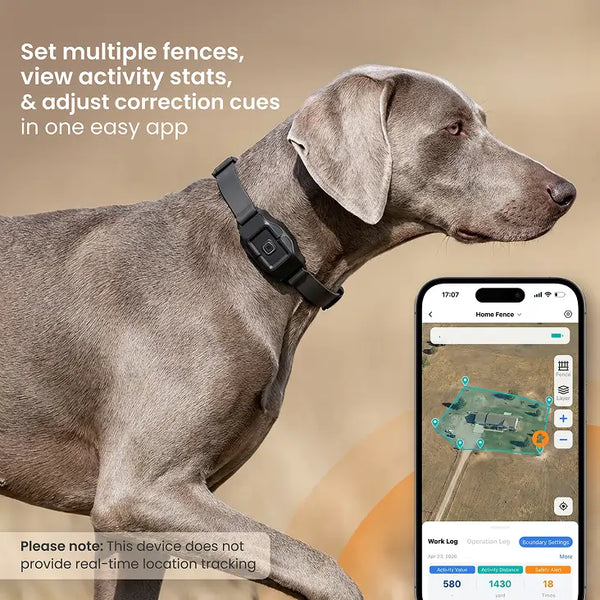 Pawious Edge™ GPS Dog Fence - Advanced Virtual Boundary System