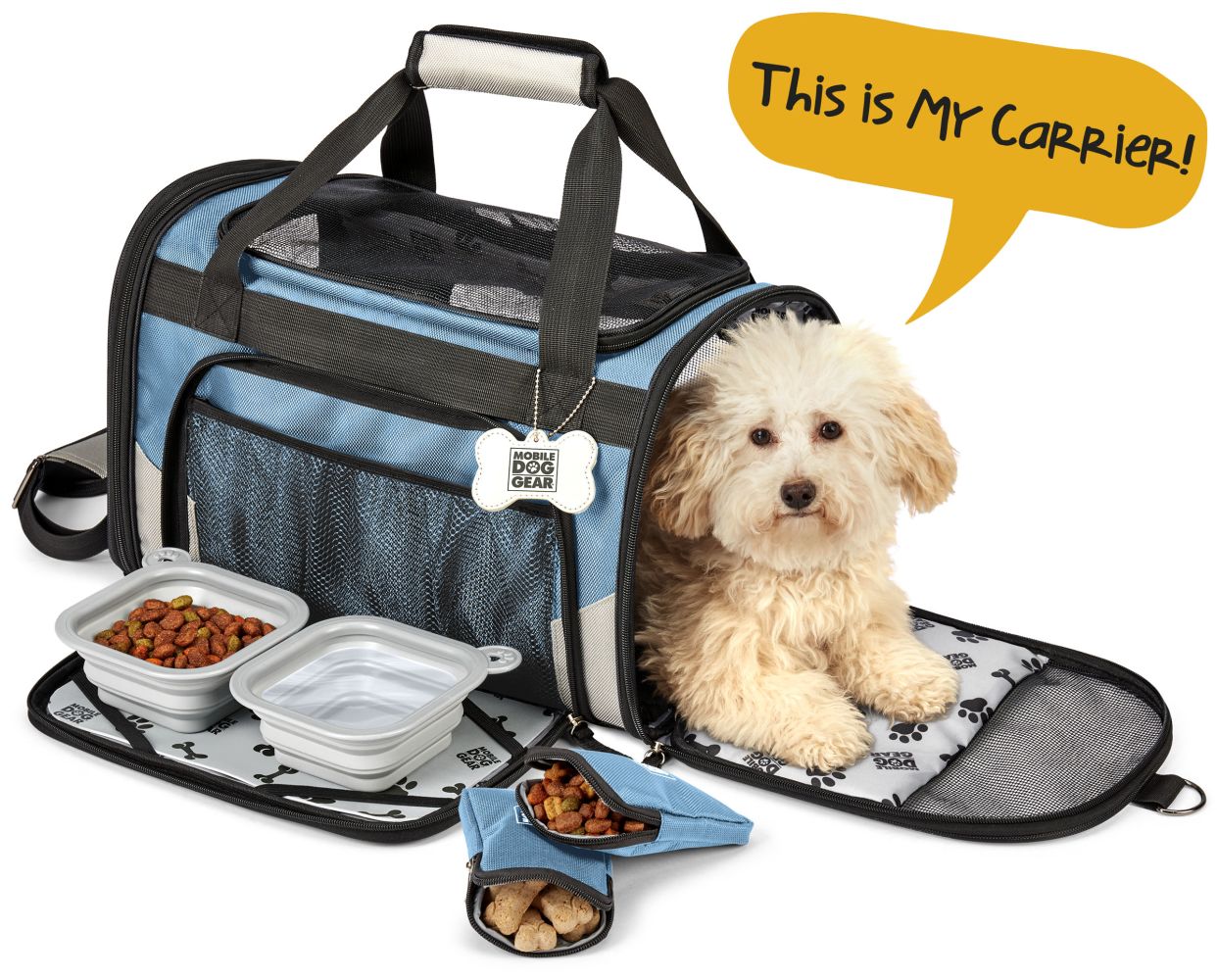 Mobile Dog Gear Pet Carrier Plus by Furr Baby Gifts Pawious