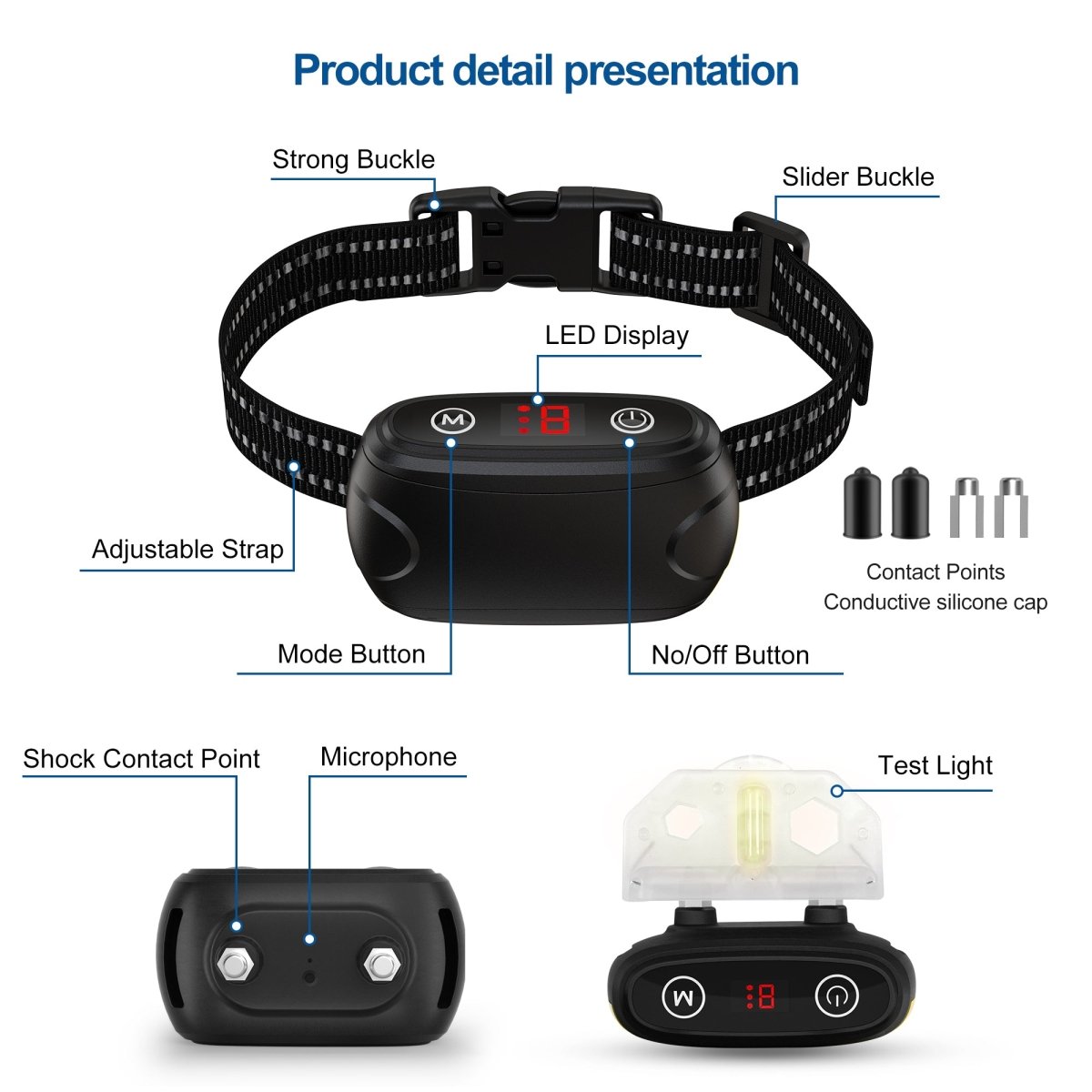 Pawious bark collar manual hotsell