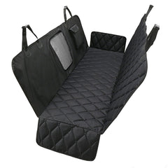 Funda para asiento de coche para perros, funda impermeable antideslizante para asiento trasero, ventana Visual de malla, resistente