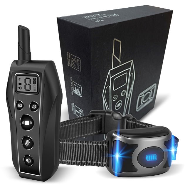 Dog Training Collar T700 - Waterproof, Long Lasting Rechargeable Battery, 650ft Range - Pawious