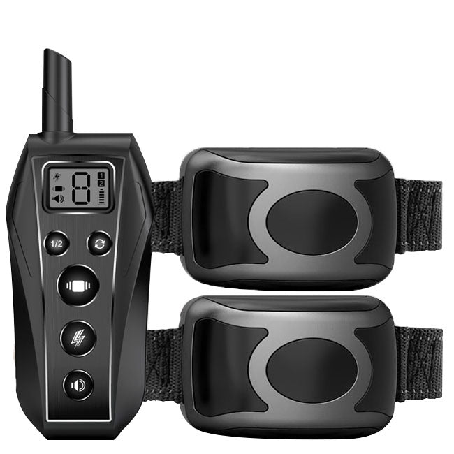 Dog Training Collar T700 - Waterproof, Rechargeable, 650ft Range, 2 Dog Set - Pawious