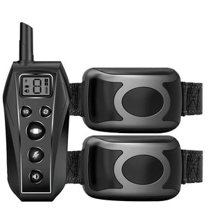 Dog Training Collar T700 - Waterproof, Rechargeable, 650ft Range, 2 Dog Set - Pawious