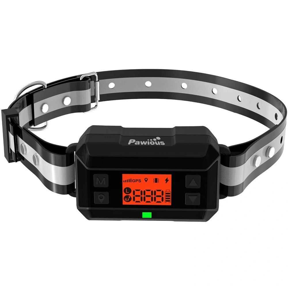 GPS Dog Fence F810+, 2nd Gen with GPS Signal Boost Chip and AI Scene Recognition - Pawious