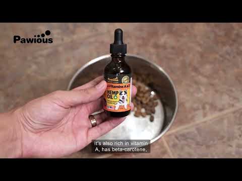 Hemp Oil for Dogs and Cats - Large 2oz Bottle