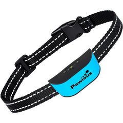 Small Dog Bark Collar - Humane No Shock, No Harmful Prongs, Rechargeable - for Small and Medium Dogs - Pawious