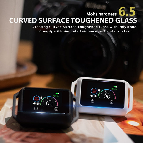 Smart Dog Bark Collar B800, 2 pack - Rechargeable, Waterproof IPX68, Small to Large Dogs, Adjustable 5-22in, Color Display - Pawious