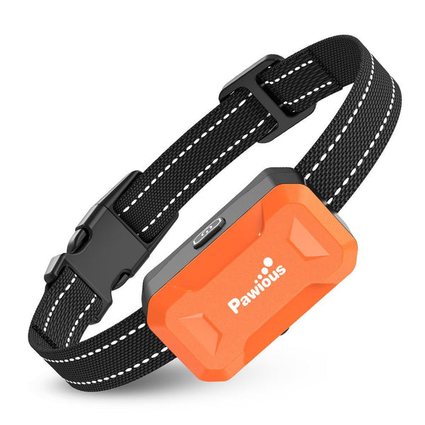 Wireless Dog Fence TZ-F381, 2-in-1 Fence & Dog Training Collar - with Charging Station, 1 Dog Set, Orange - Pawious